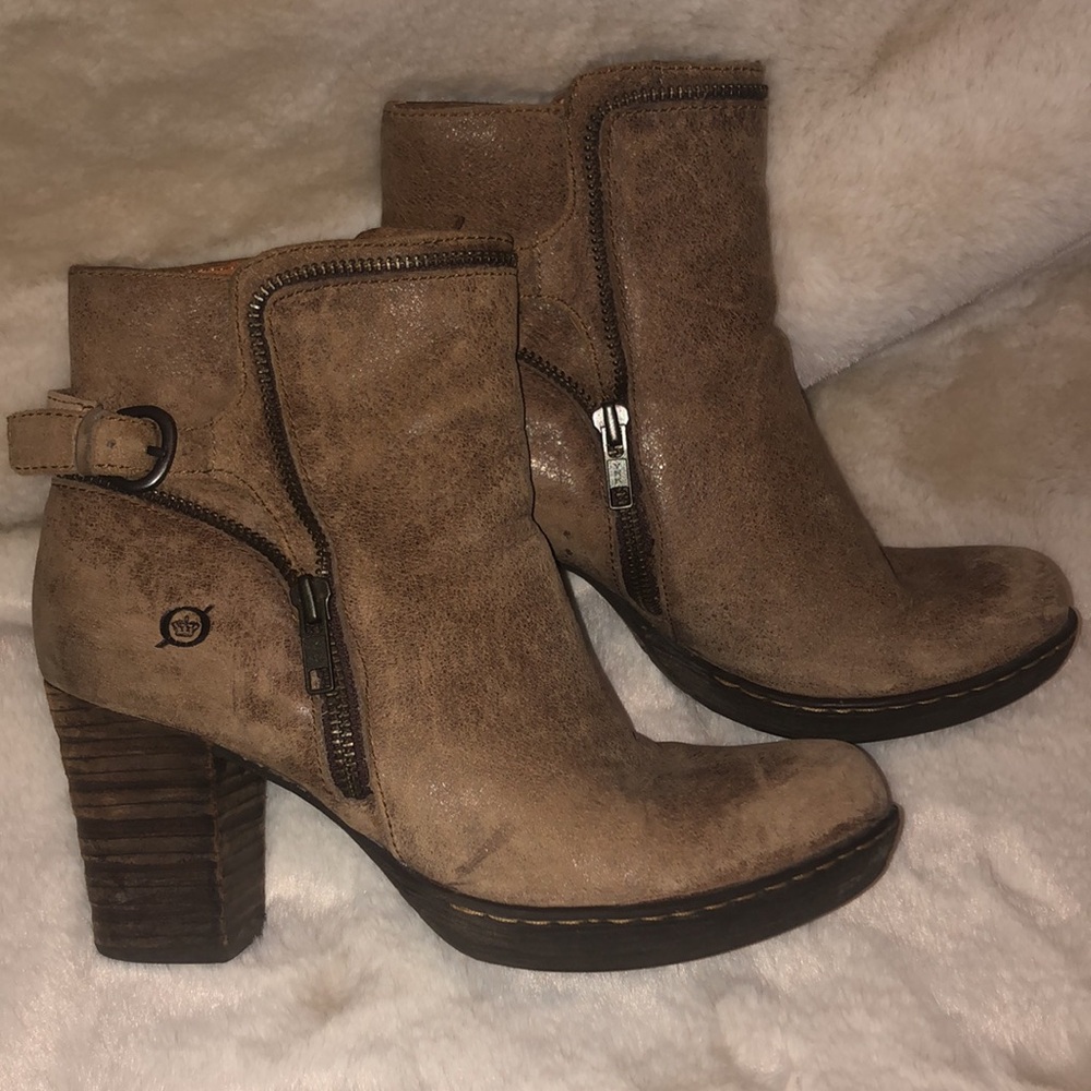 Born heeled boots
